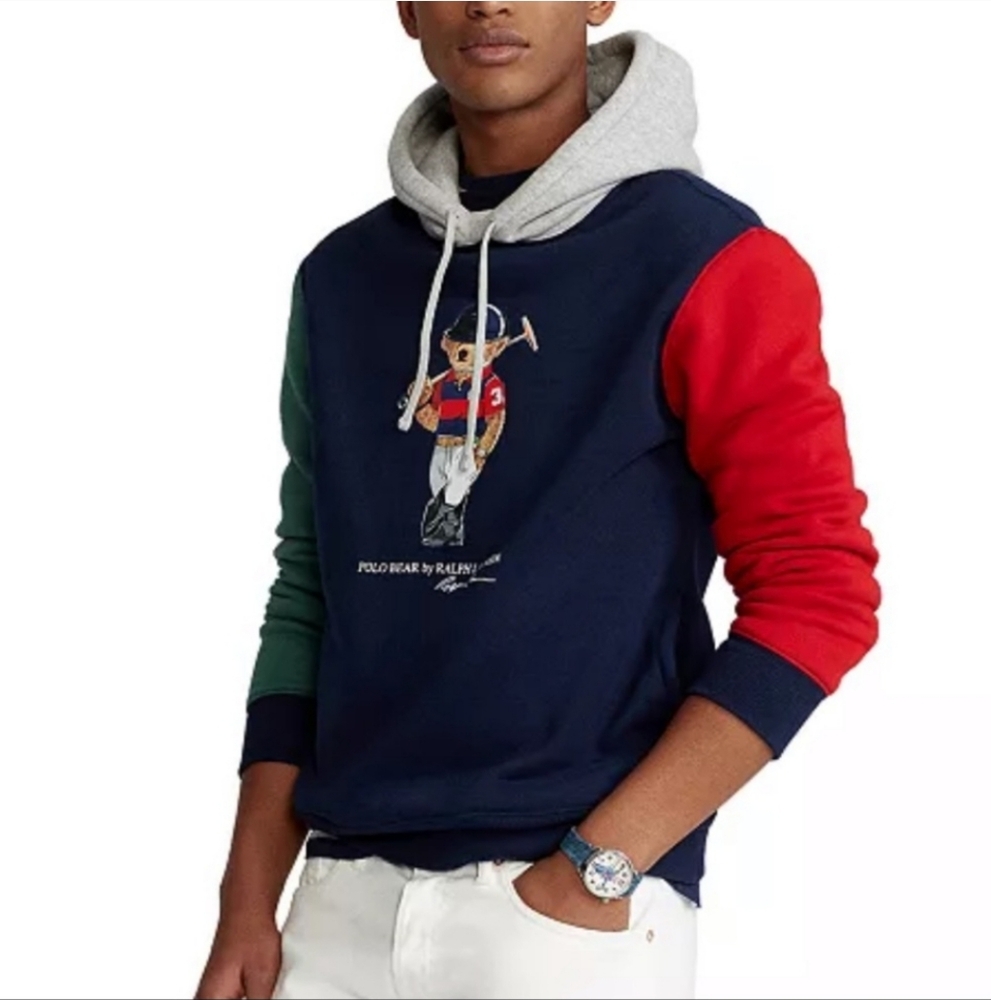 Ralph Lauren Kids Multicolor Graphic Hoodie